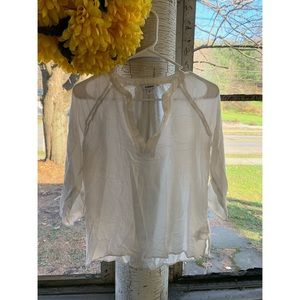 Boho White Top
